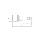 Sonic Bit socket hex 3/8’’, 7 mm 8244807 Thumbnail