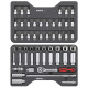 Sonic Socket & bitsocket set 3/8’’ 53 pieces BMCS (SAE) 205301 Thumbnail