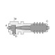 Riegler Basic ejector »SBP«, silencer, nozzle size 1.0 mm 108380 Thumbnail