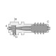 Riegler Basic ejector »SBP«, silencer, nozzle size 2.0 mm 108382 Thumbnail