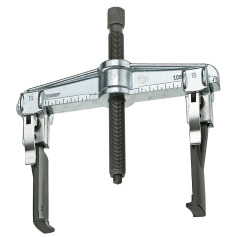 GEDORE Quick-release puller, 2-armed, with slim hooks 100x100 mm 1.06/S1-E