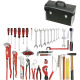 KS Tools Plumbers basic kit, 34 pcs, leathercase 116.0185 Thumbnail