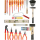 KS Tools Electricians tool kit basic,30 pcs, leathercase 117.0180 Thumbnail