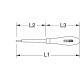 KS Tools Hexagon socket screwdriver protective insulation, 6mm 117.1637 Thumbnail