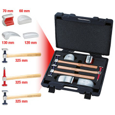 KS Tools Panel beating set, 7 pcs 140.2100