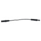 KS Tools 4.0 mm input socket on 3.5 mm test adapter socket, round (black) 150.0955 Thumbnail