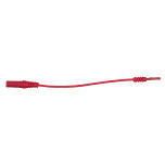 KS Tools 4.0 mm input socket on 1.2 mm test adapter socket, flat (red) 150.0959