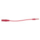 KS Tools 4.0 mm input socket on 1.2 mm test adapter socket, flat (red) 150.0959 Thumbnail