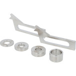 KS Tools Variable flywheel locking tool set, 6 pcs 150.2439