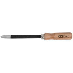 KS Tools Triangular solid scraper, 240mm 150.3244