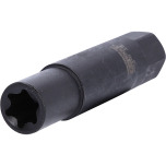 KS Tools Impact bit socket Torx E adaptor, 107mm, E18 450.0433