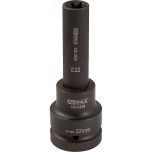 KS Tools 1 Impact socket, Torx E, long, E20 450.0482