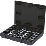 KS Tools GEARplus combination ratcheting spanner set, stubby, 12 pcs 503.4652