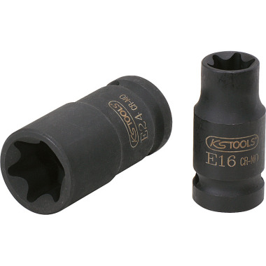 KS Tools 3/8 Torx E impact socket, short, E5 515.0980