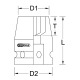 KS Tools 3/8 Torx E impact socket, short, E7 515.0982 Thumbnail