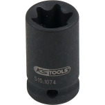 KS Tools 1/4 Torx E impact socket, short, E12 515.1074