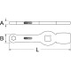 KS Tools 3/4 Slogging Torx-E spanner with 2 striking faces, E24 517.0914 Thumbnail