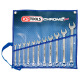 KS Tools CHROMEplus Combination spanner set, offset, 11 pcs 518.0641 Thumbnail