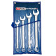 KS Tools CHROMEplus Combination spanner set, offset, 4 pcs 518.0644 Thumbnail