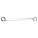 KS Tools CHROMEplus Double ring spanner for Torx E-Profile, E6xE8 518.0861