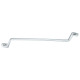 KS Tools CHROMEplus Double ring spanner, offset, 9/16x5/8 518.3105