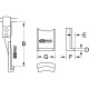 KS Tools Quick adjustment puller legs, 150mm, D=5mm 615.1007 Thumbnail