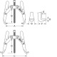KS Tools Universal 2 arm puller, 18-100mm 620.3601 Thumbnail