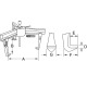 KS Tools Universal 3 arm puller, heavy execution, 150-700mm 630.0026 Thumbnail