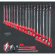 KS Tools SCS CHROMEplus Combination spanners set, 27 pcs, 2/3 system insert 782.0027 Thumbnail