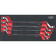KS Tools SCS CHROMEplus double ring spanner set, 4 pcs, 1/3 system insert 783.2004 Thumbnail