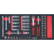 KS Tools SCS CHROMEplus 1/4 Socket set, 47 pcs, 1/3 system insert 783.2047 Thumbnail