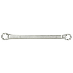 KS Tools Double ring spanner for Torx E profile, offset, E6xE8 911.0361