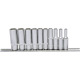 KS Tools 1/4 Hexagonal socket set, deep, 10 pcs 4-13mm 917.0610 Thumbnail