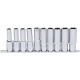 KS Tools 1/2 CHROMEplus Hexagonal socket set, deep, 10 pcs 10-19mm 918.0612 Thumbnail