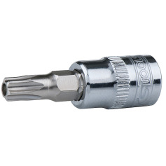 KS Tools 1/4 CHROMEplus Bit socket Torx tamperproof,TB30 918.1475