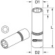 KS Tools 1/4 CHROMEplus Hexagonal socket, deep, 1/4 918.1524 Thumbnail