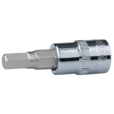 KS Tools 1/4 CHROMEplus Bit socket hexagon, 1/4 918.1535