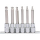 KS Tools 1/2 CHROMEplus Bit socket set hexagon, long, 6 pcs, 5-12mm 918.1665 Thumbnail