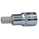 KS Tools 1/2 CHROMEplus Bit socket hexagon, short, 3/8 918.1706