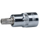 KS Tools 1/2 CHROMEplus Bit socket Torx tamperproof,TB60 918.1730