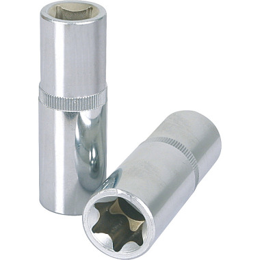 KS Tools 1/2 CHROMEplus Torx E Socket, deep, E14 918.1764