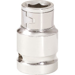 KS Tools 1/2 Bit adaptor socket, for bits 5/16 with retaining ring 918.4351