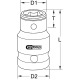 KS Tools 1/2 Bit adaptor socket, for bits 5/16 with retaining ring 918.4351 Thumbnail