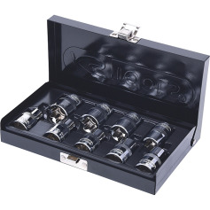 KS Tools 1/2 CHROMEplus Torx E Socket set, 9 pcs 918.4410