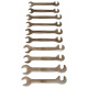 KS Tools BRONZEplus Double open ended spanner set small, 10 pcs 963.7131 Thumbnail