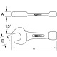 KS Tools BRONZEplus Open ended slogging spanner 2 963.7699 Thumbnail