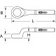 KS Tools BRONZEplus Ring slogging spanner offset 110 mm  963.7852 Thumbnail
