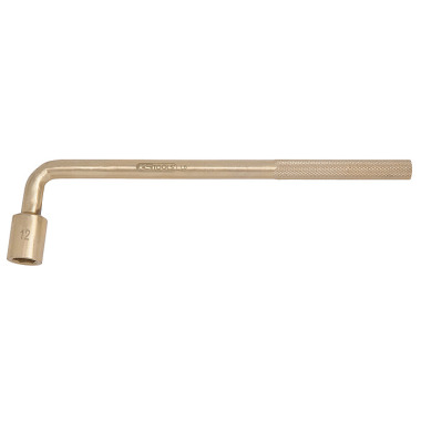 KS Tools BRONZEplus Hexagonal socket spanner angled 22 mm  963.8357