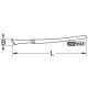 KS Tools BRONZEplus Rust scraper with handle 800 mm  963.9546 Thumbnail