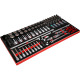 KS Tools 1/2 socket spanner set in foam insert, 85 pcs 813.0085 Thumbnail
